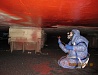 Окраска подводной части судна